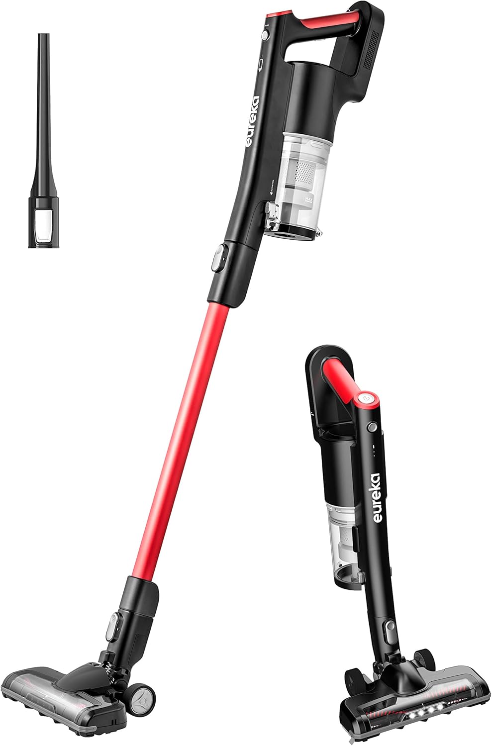 Red Cordless Stick Vacuum Cleaner K697