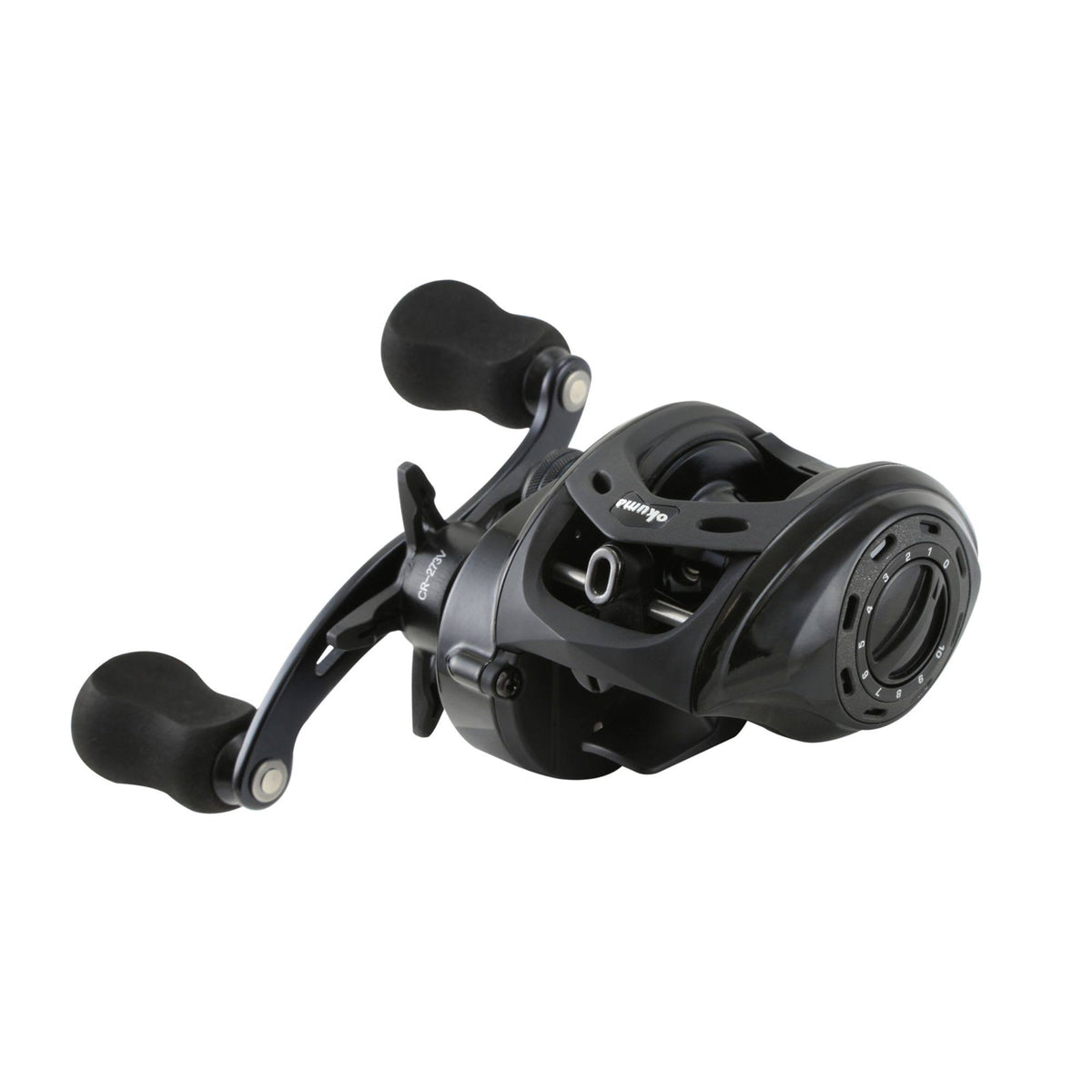 Black 5.5x22 Low Profile Baitcast Reel U256