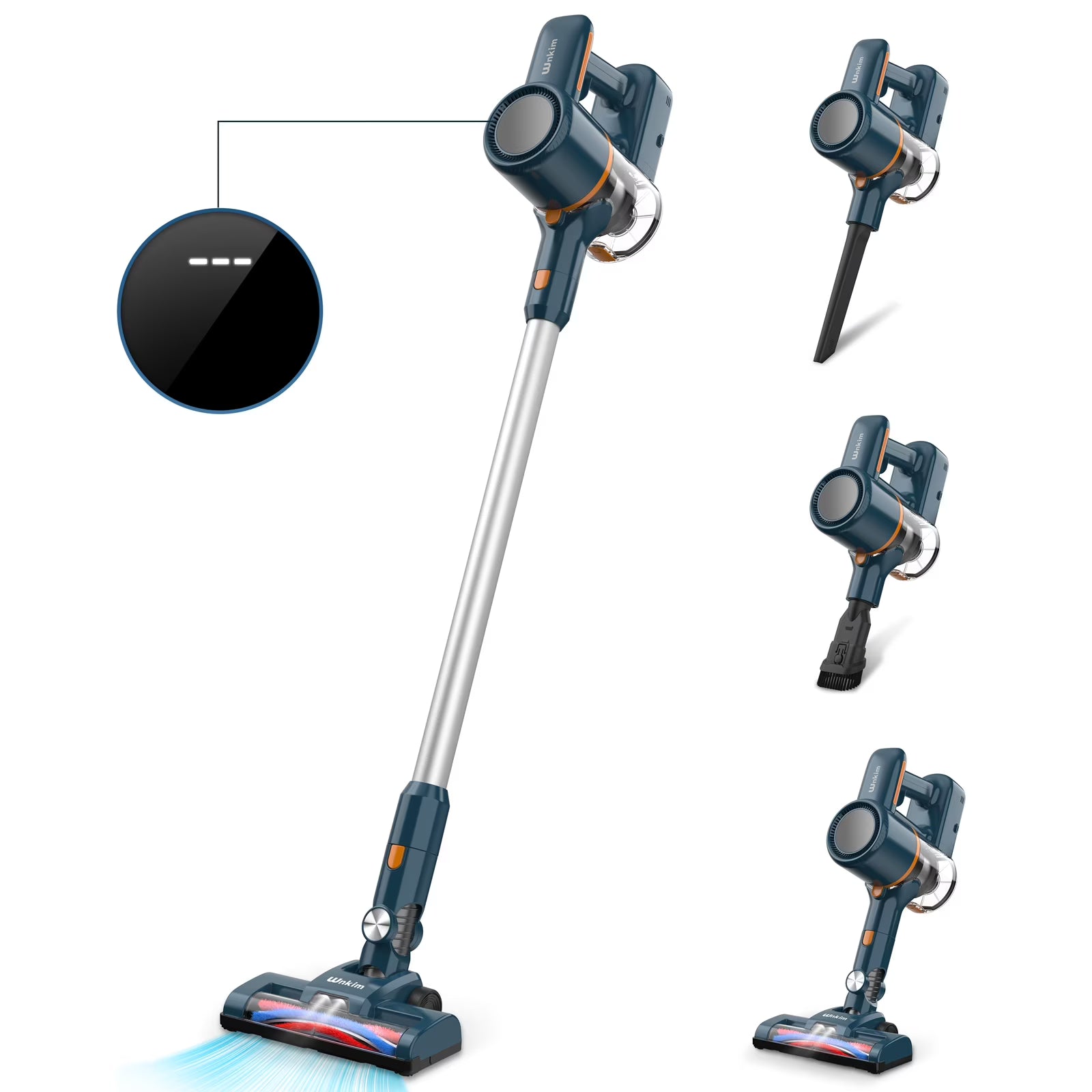 Cordless 6-in-1 Stick Vacuum Cleaner with 2200 mAh Battery O911678
