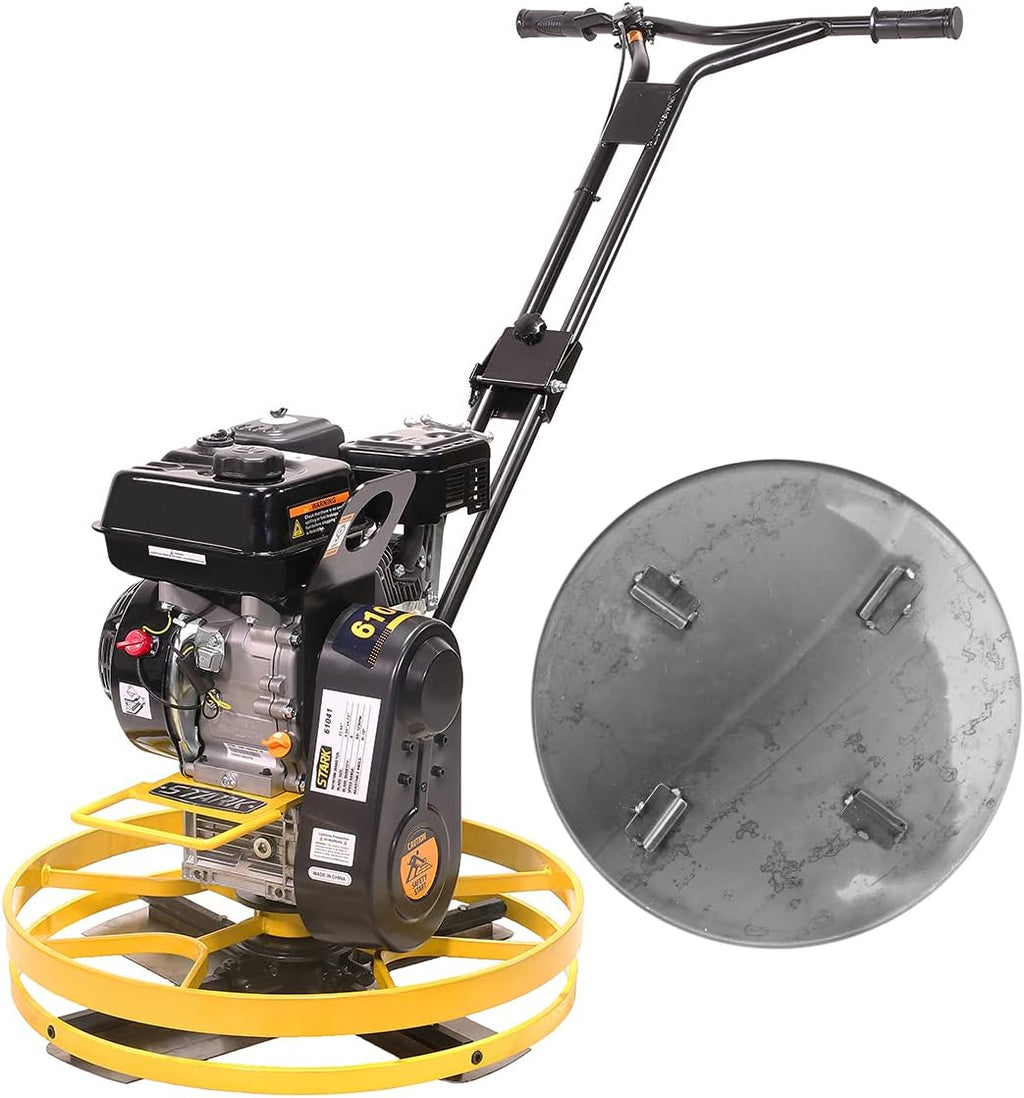 Cement Trowel 22" Walk Behind Concrete Surface Finisher Q24295