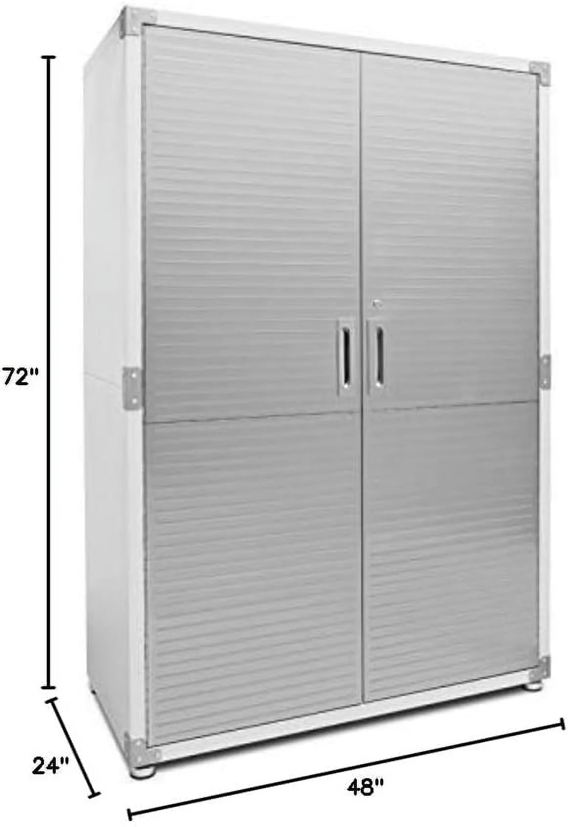 48" W x 24" D x 72" H Granite Steel Storage Cabinet N79897
