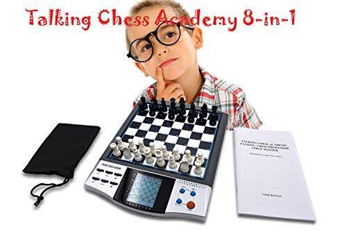 Talking Electronic Chess Master Pro Handheld Computer Game N2118