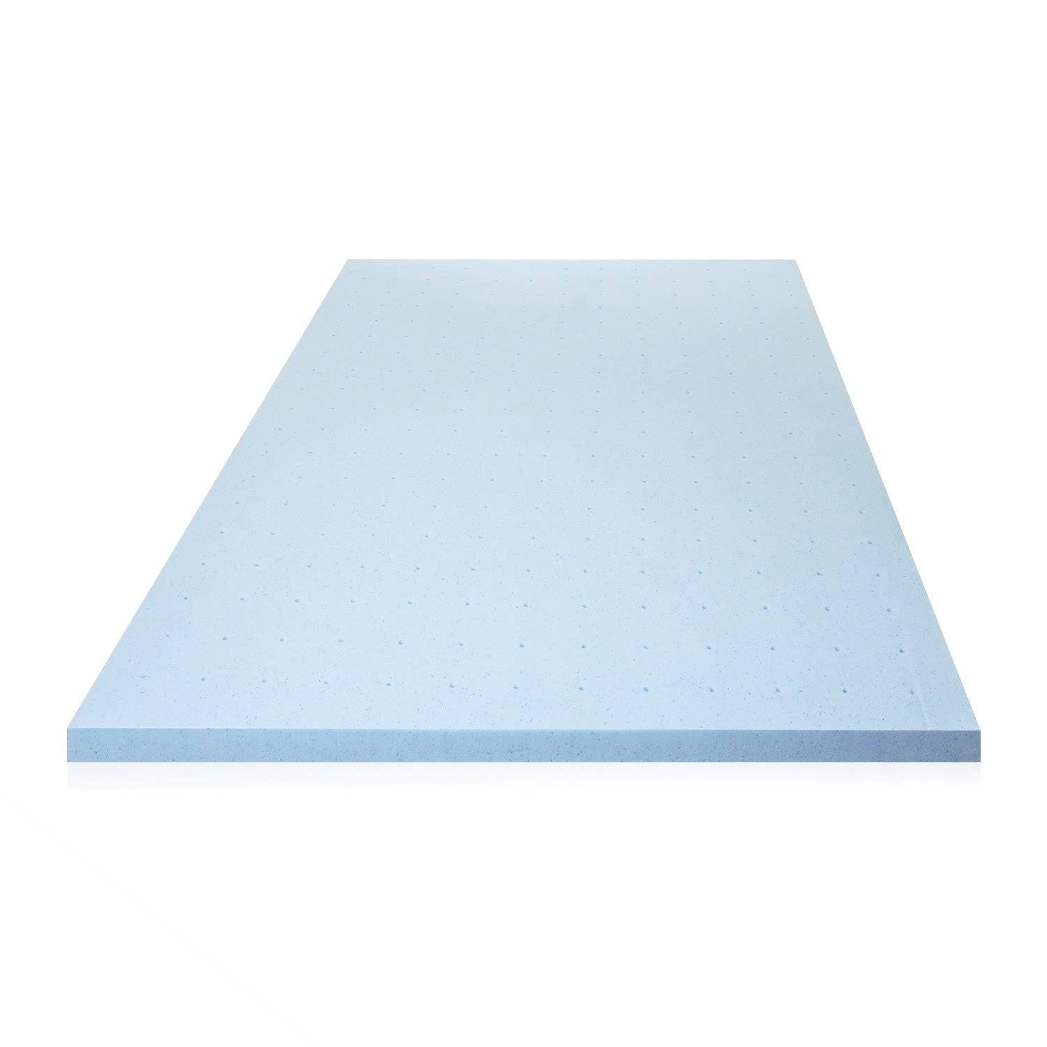 2.5x22 Gel Memory Foam California King Mattress Topper D6500