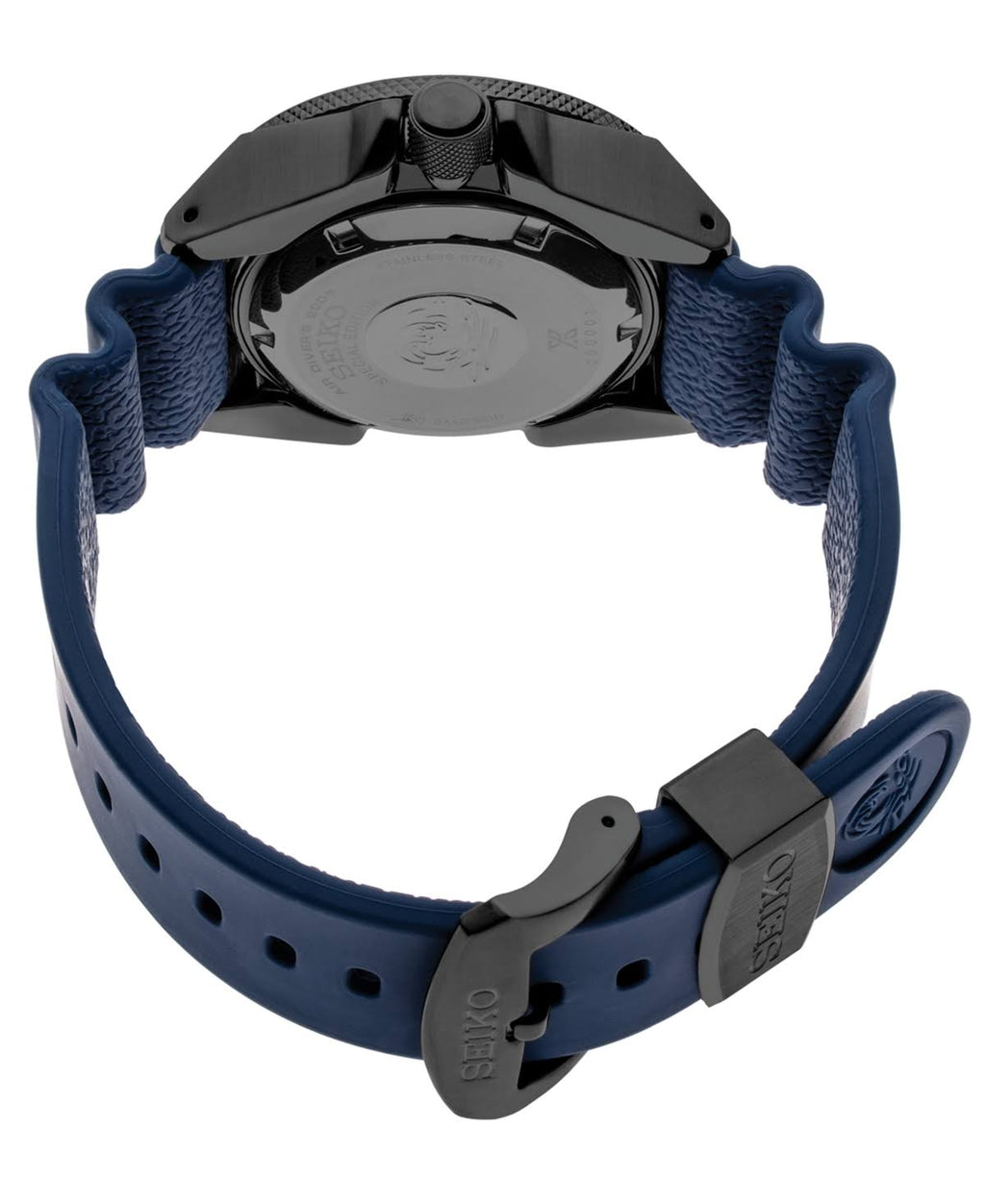 Blue Silicone Automatic Divers Watch M42144