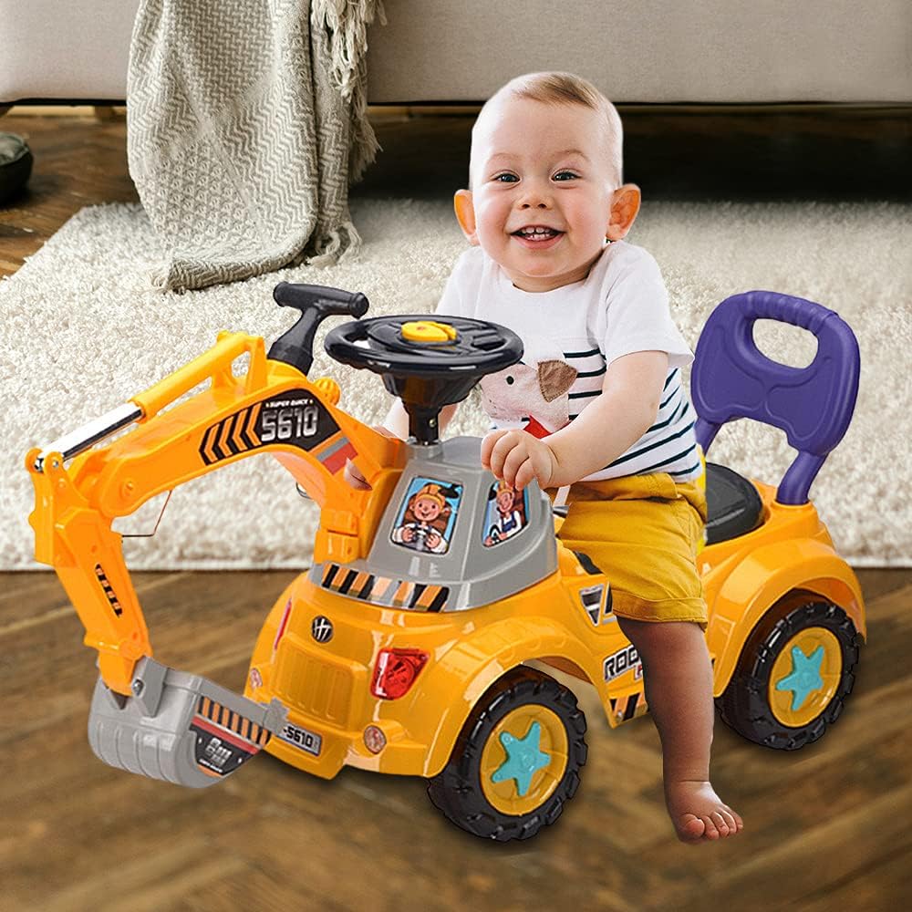 Ride-on Excavator Car with Sounds & Lights O710234