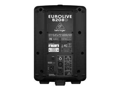 Active 200-Watt 2-Way PA Speaker System Q90939