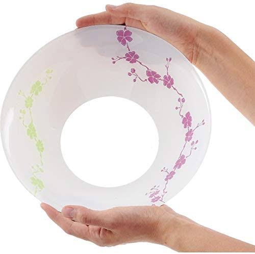 Green 10x22 Glass Serving Salad Bowl Q7468