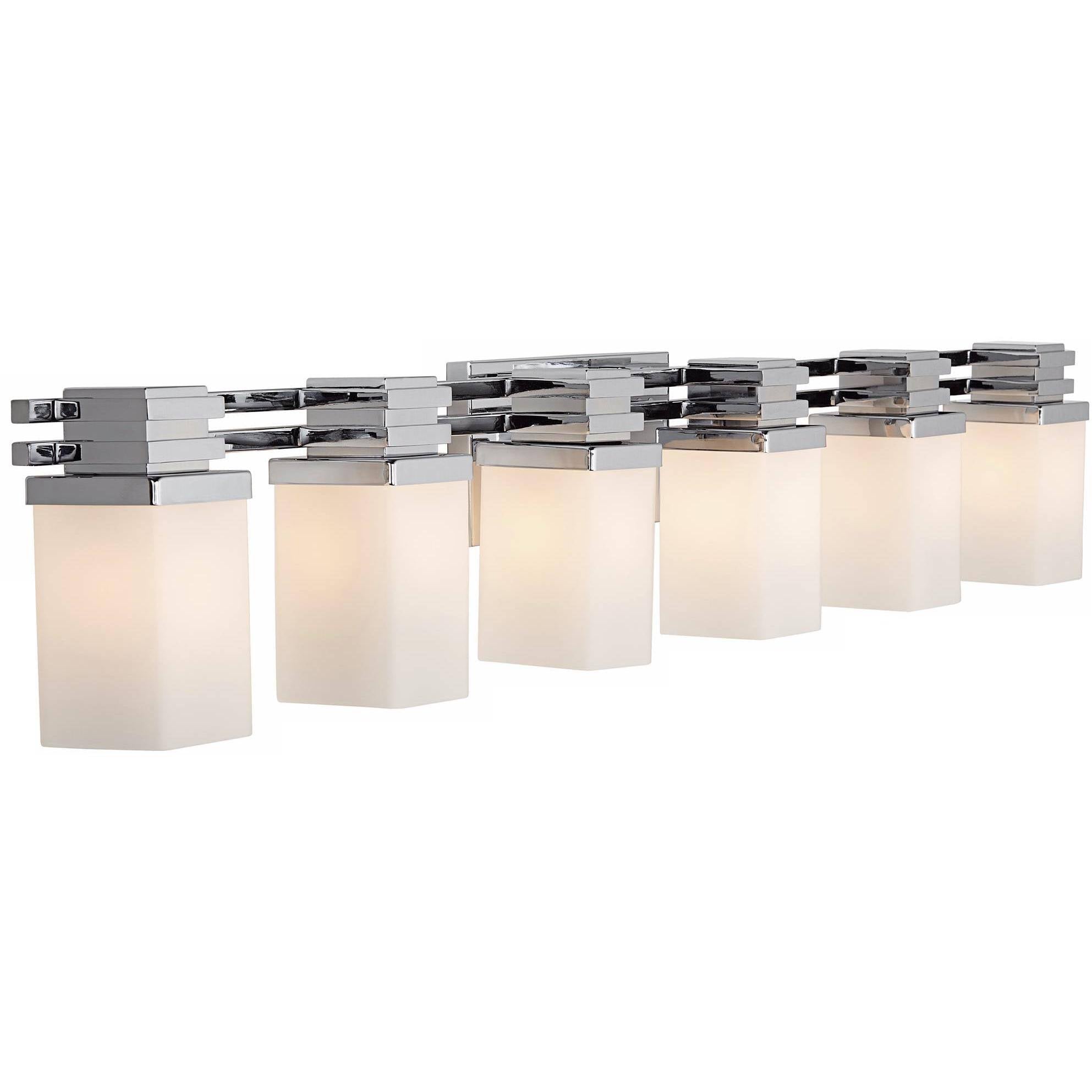 6-Light Chrome Bath Light O246221