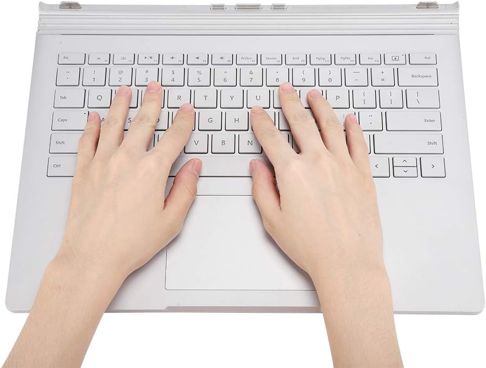 Silver Laptop Keyboard Replacement for Surface Book 1 1704 Q18076