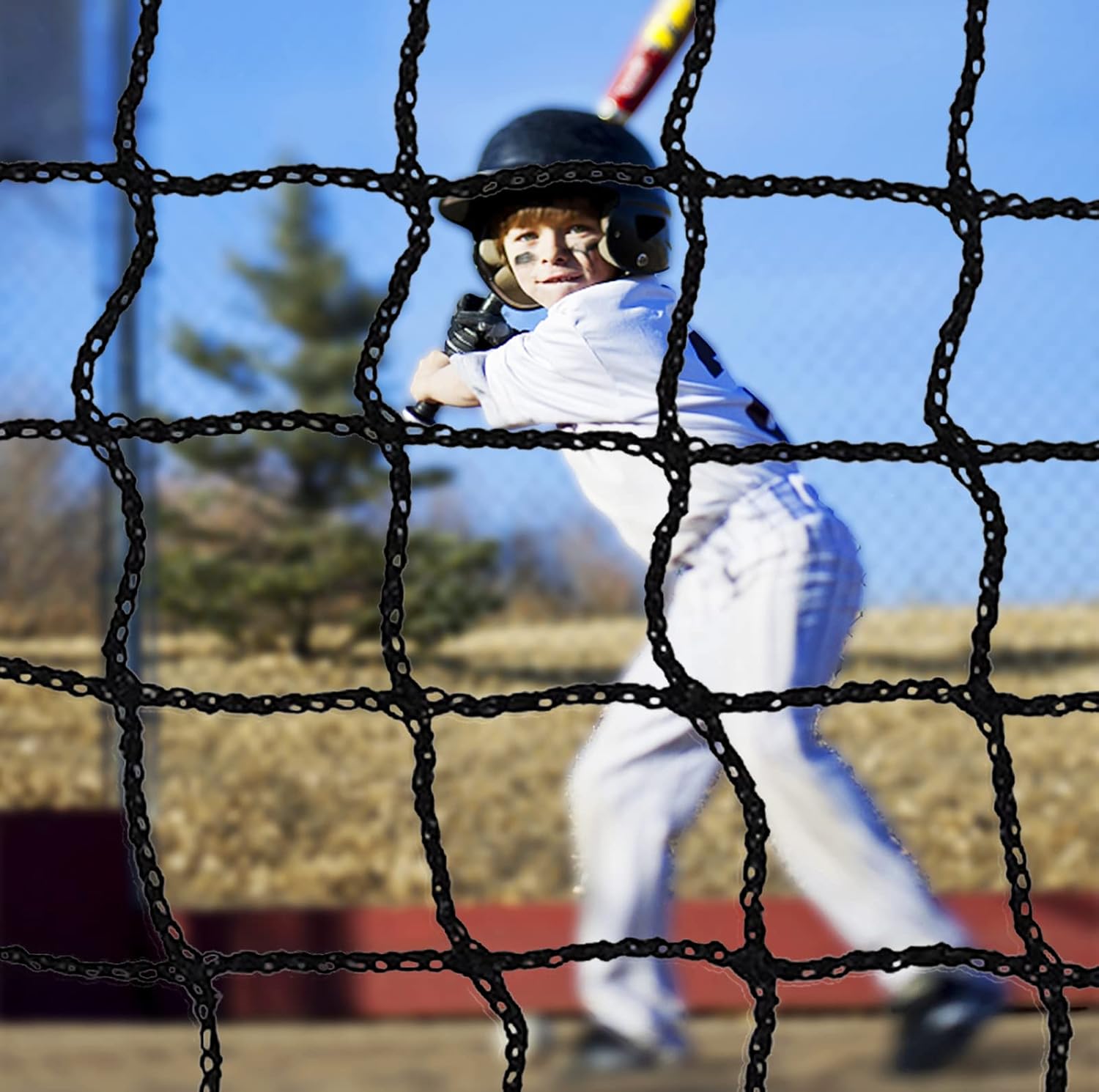 Baseball Backstop Netting 30x 12ft R597884