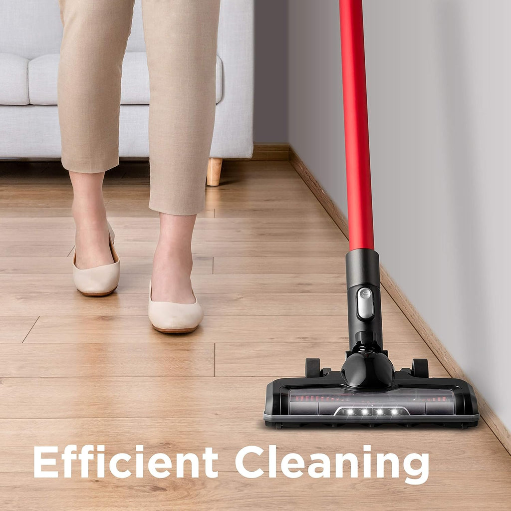 Red Cordless Stick Vacuum Cleaner K697