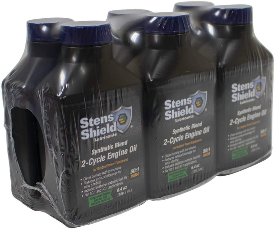 2-Cycle Engine Oil, 6.4 oz. Bottles, Pack of 2 H6611