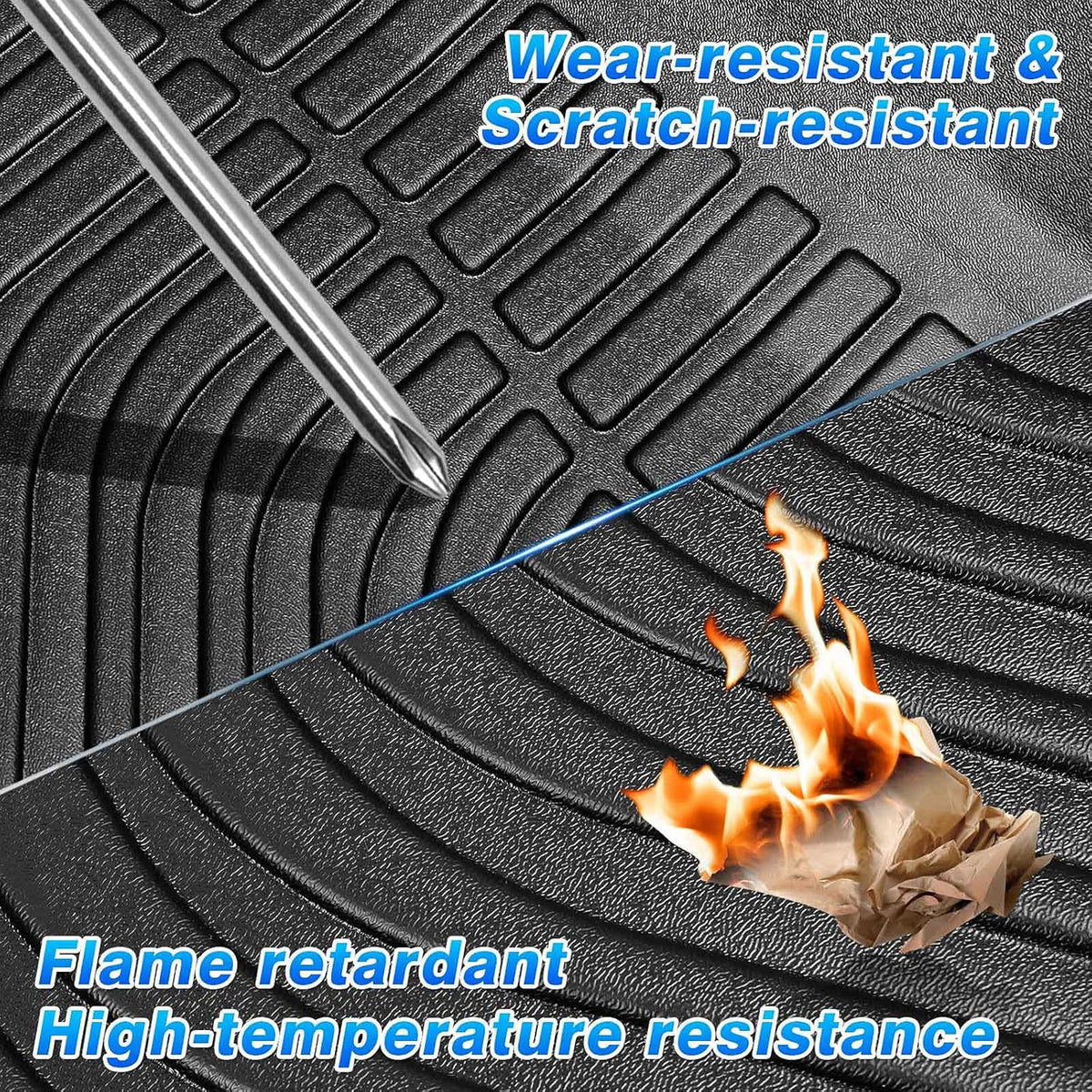 All Weather 2 Row Floor Liners K1564