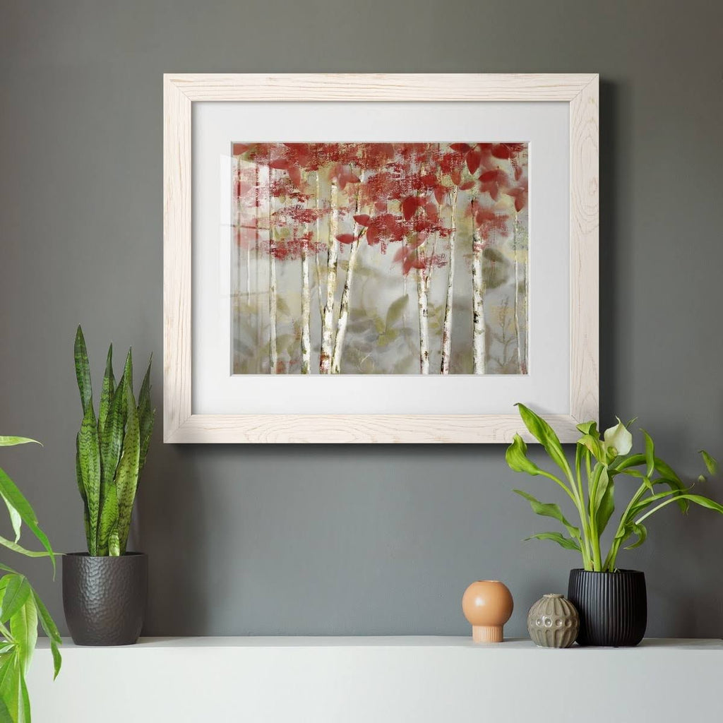 Framed Print 31X44 White Z8165