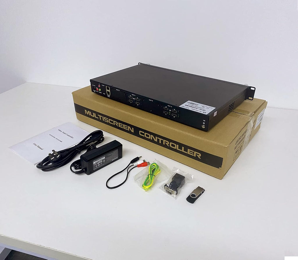 4 Channel Seamless Video Wall Processor, 4 in 4 Out D1045