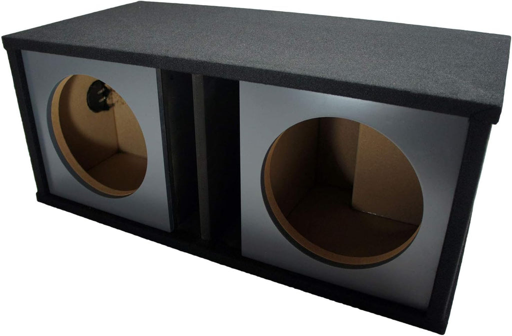 Ported Dual 10 Sub Box Enclosure & Amp R185