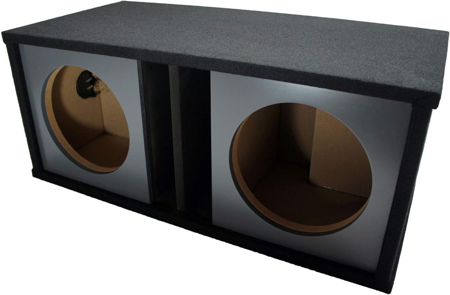 Ported Dual 10 Sub Box Enclosure & Amp R185