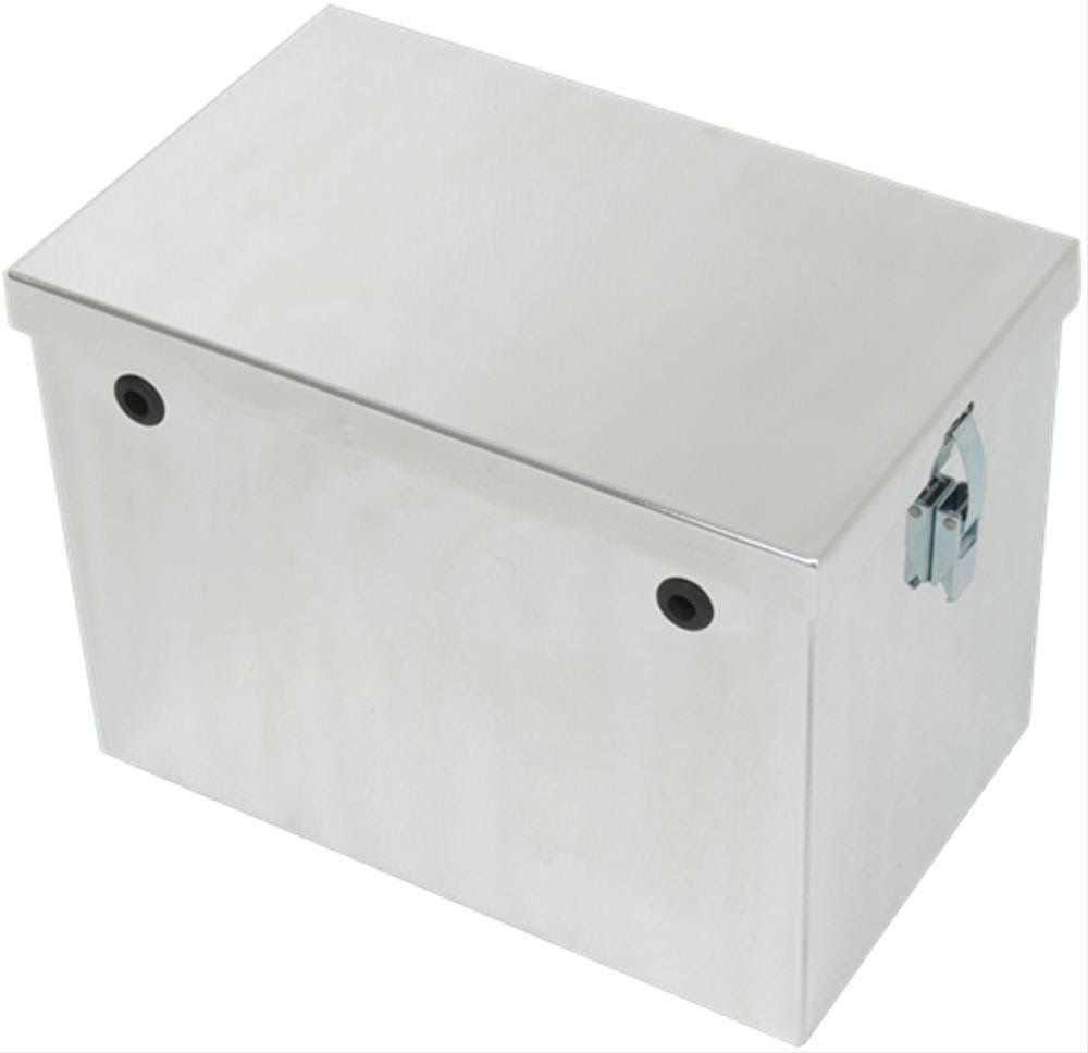 Aluminum Trailer Battery Box with Latching Lid J70731