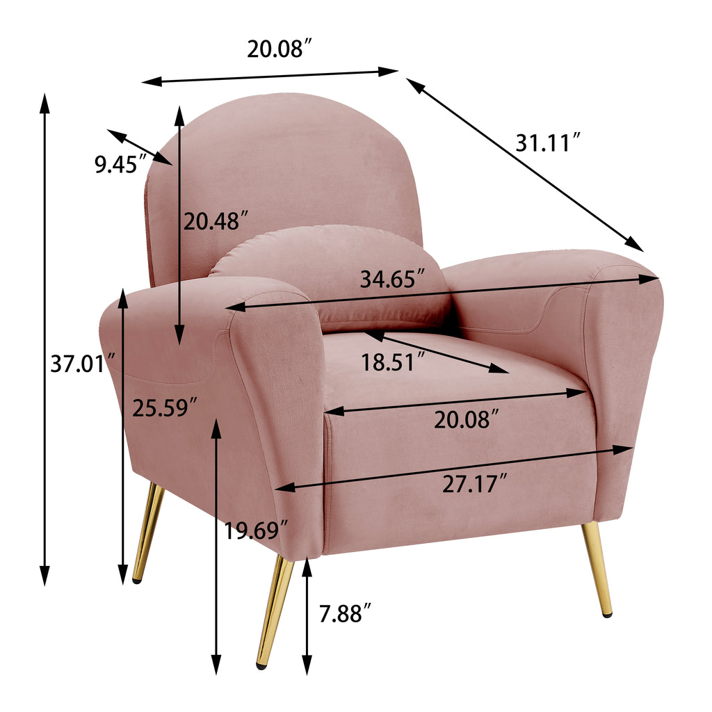 Blue Upholstered Armless Chair G38677