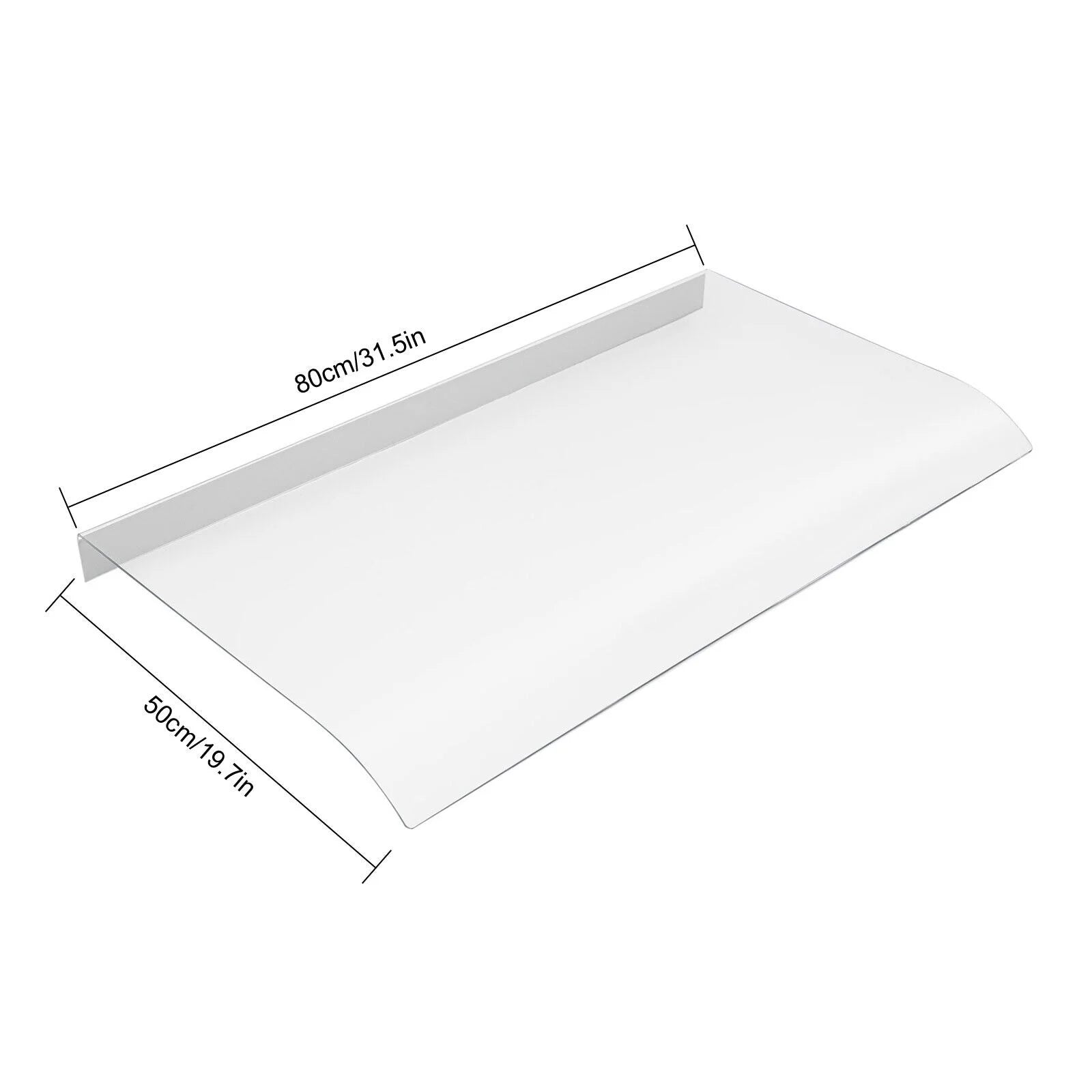 Clear Rain Shelter Window Awning Door Canopy T463