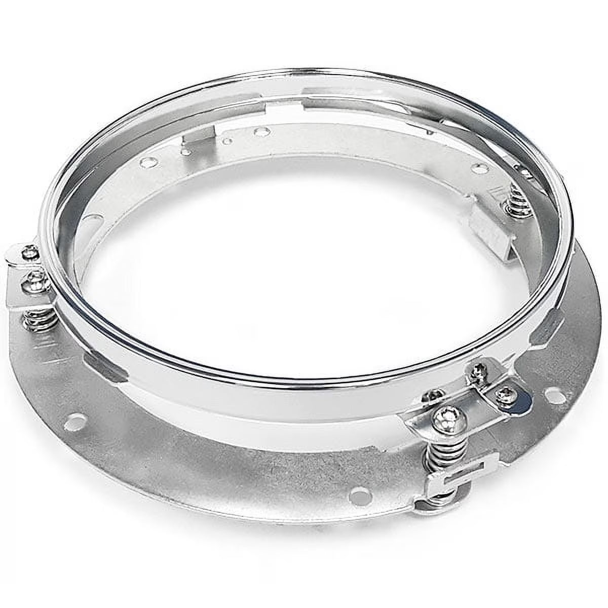 Chrome 7" LED Headlight Mounting Ring Trim Bracket E652928