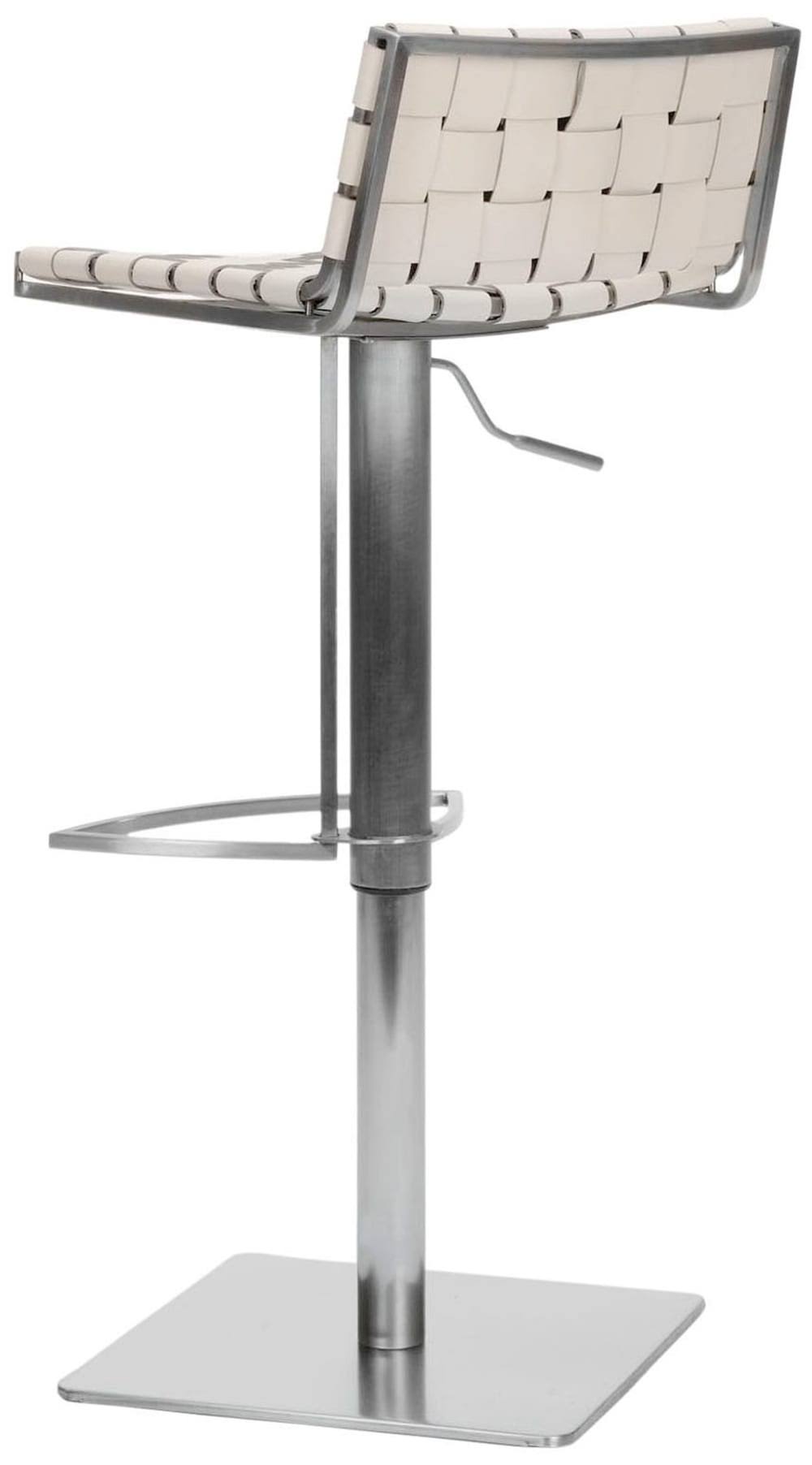 Brown Gas Lift Swivel Bar Stool Q99454