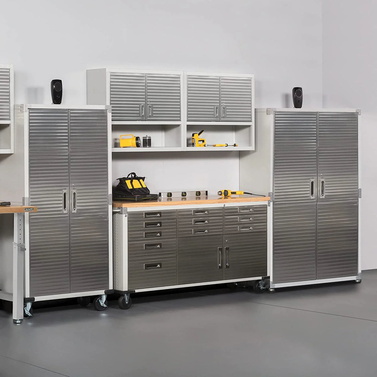 48" W x 24" D x 72" H Granite Steel Storage Cabinet N79897