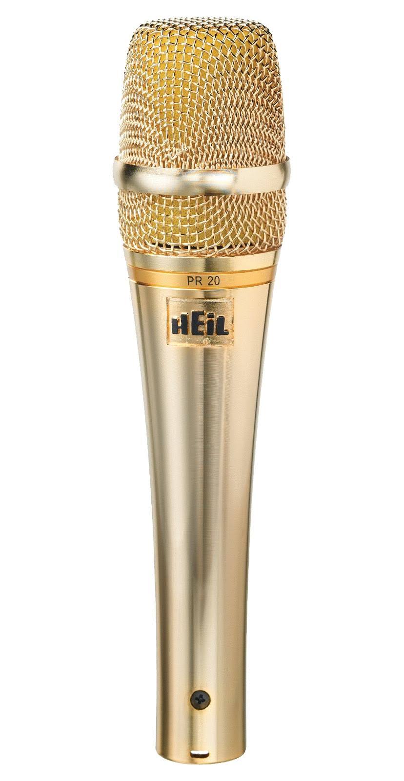 Gold Vocal Microphone Q2013