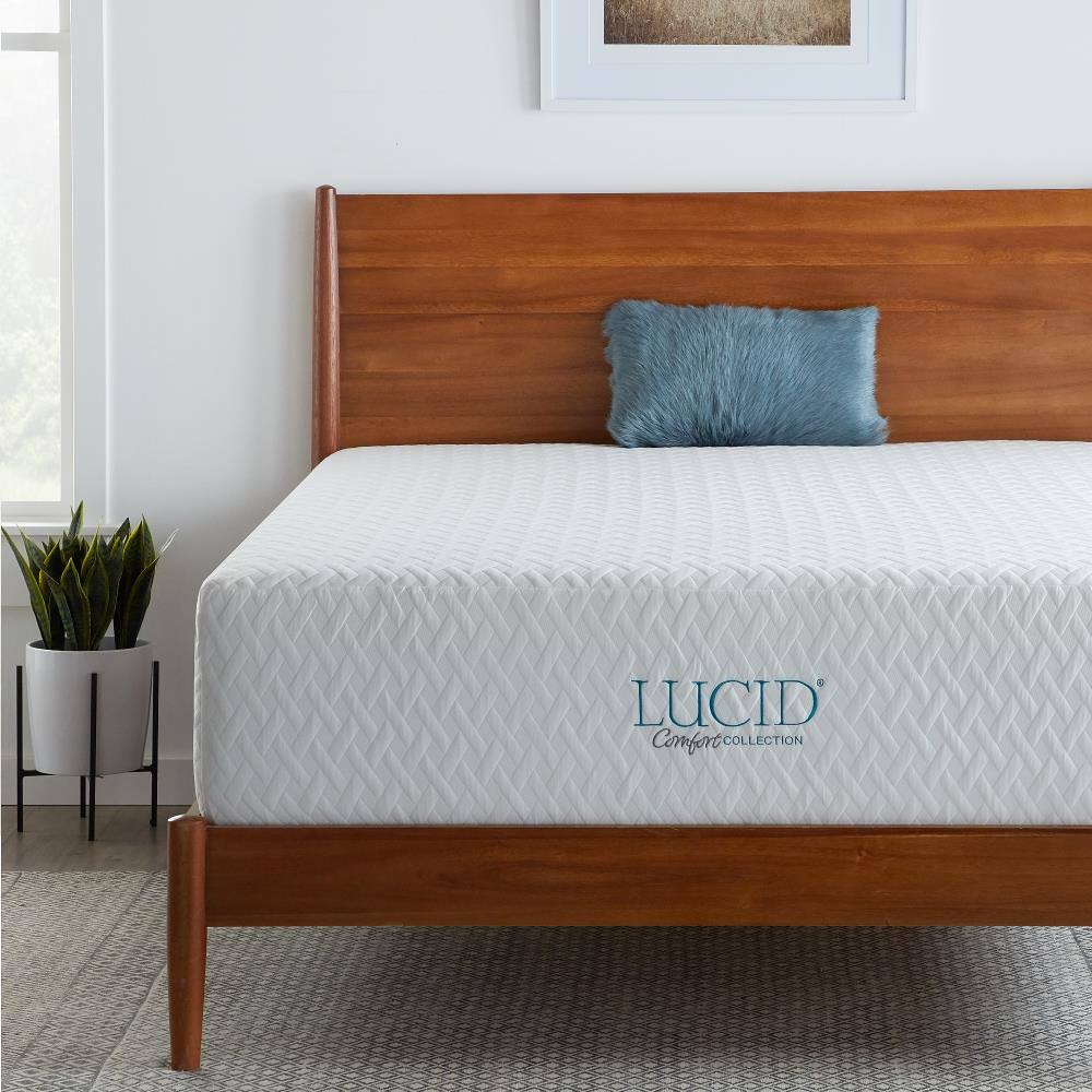 White Twin XL Memory Foam Mattress A83020