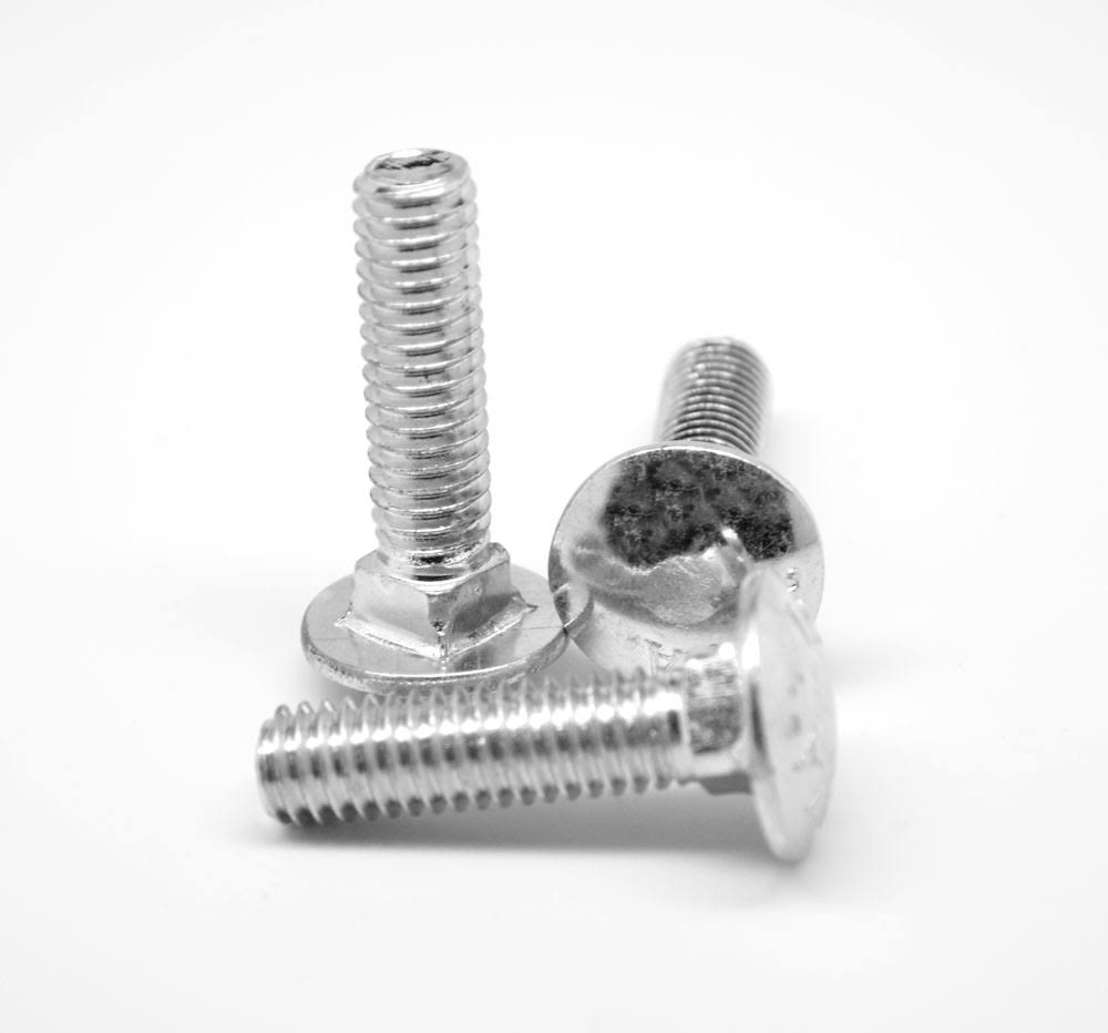 3/4x22-10 x 9x22 (PT) Coarse Thread Carriage Bolt Stainless Steel 18-8 Pk 25 X40689