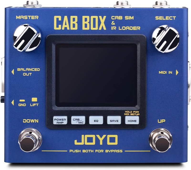 Electric Guitar & Bass Effect Pedal with Cabinet Modeling and Amp Simulator X488066