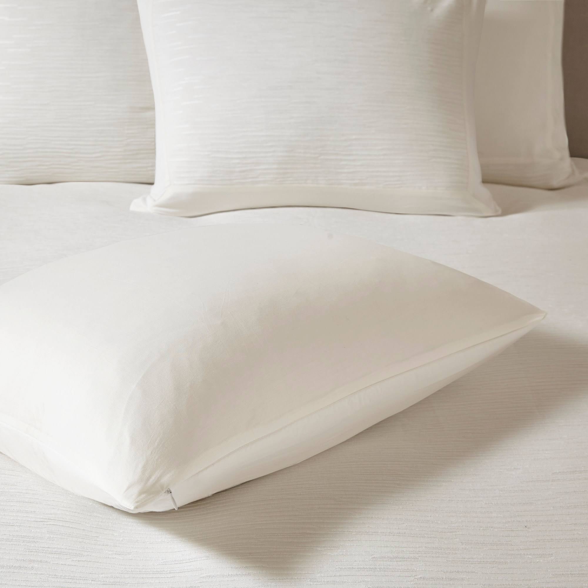 Cotton Blend Duvet Cover Set (White - King) O30949