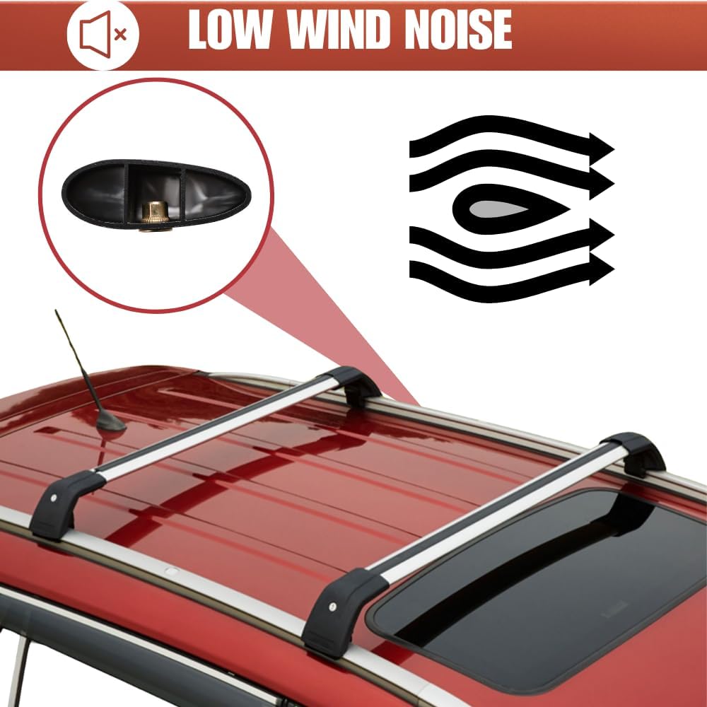 Roof Rack Cross Bars Aluminum Cargo Carrier C48734