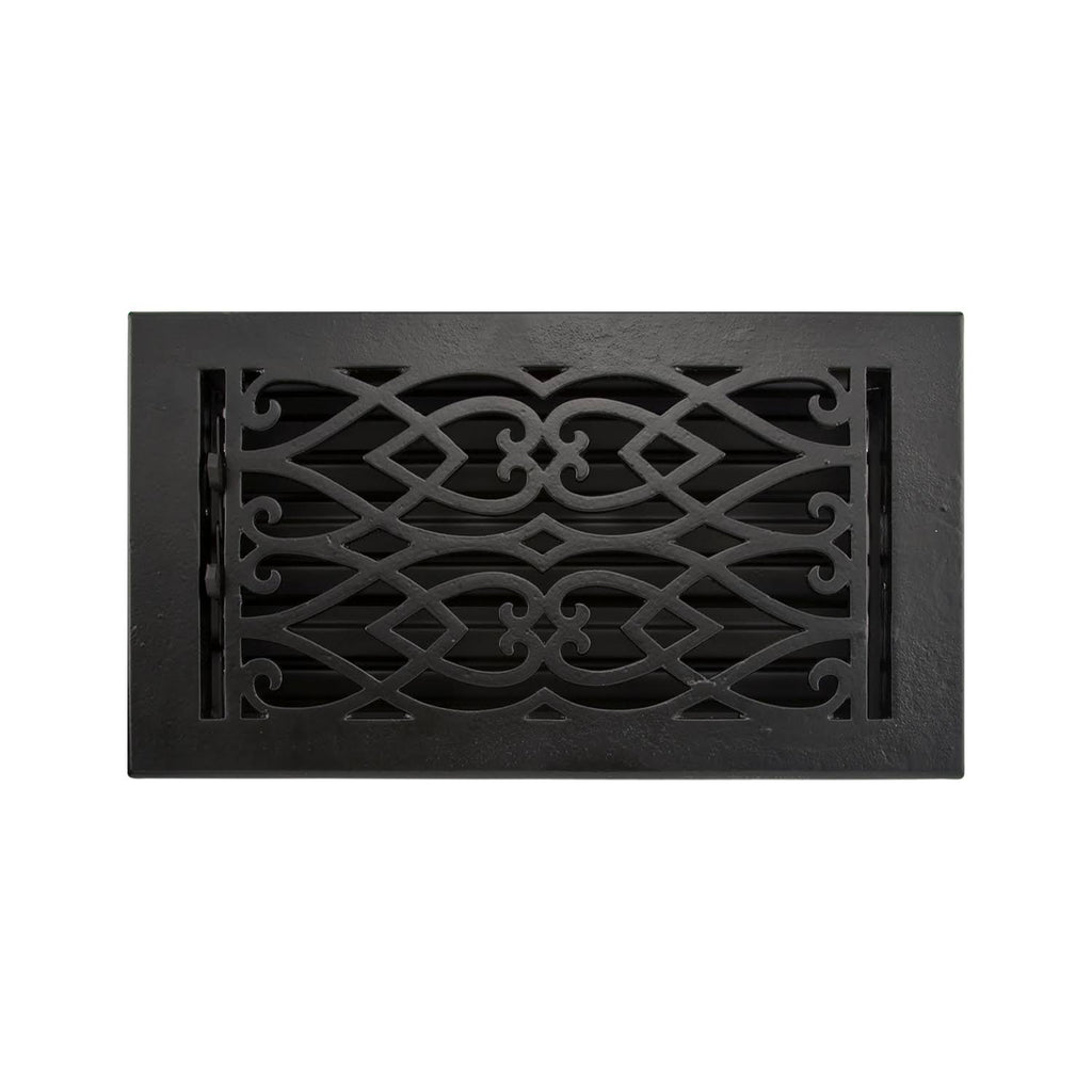 Cast Iron Wall Register D98280