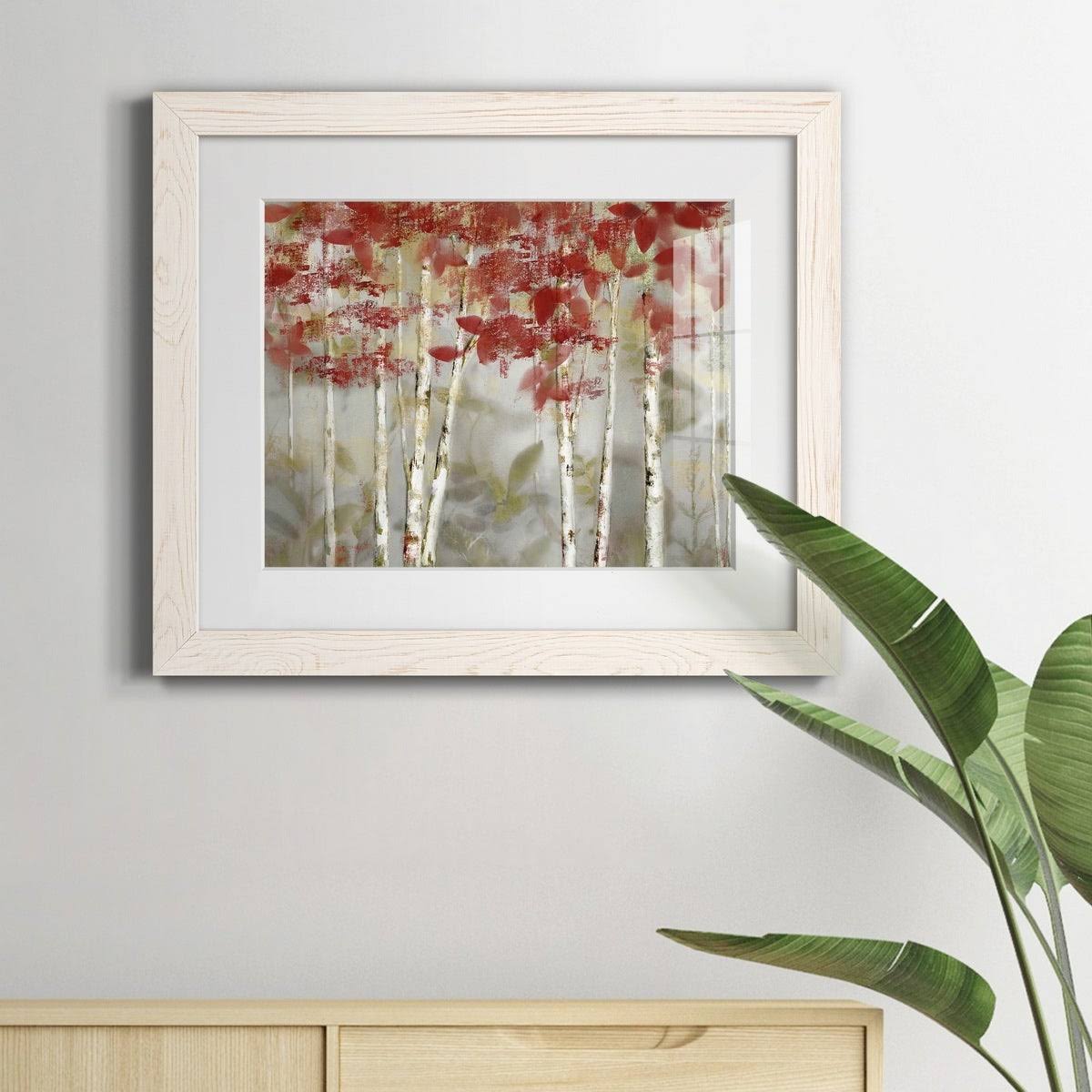 Framed Print 31X44 White Z8165