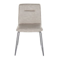 Industrial Dining Chair (Set of 2) Grey Q13774