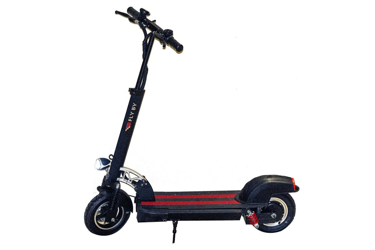 Black/Red Folding Electric Scooter Q7665