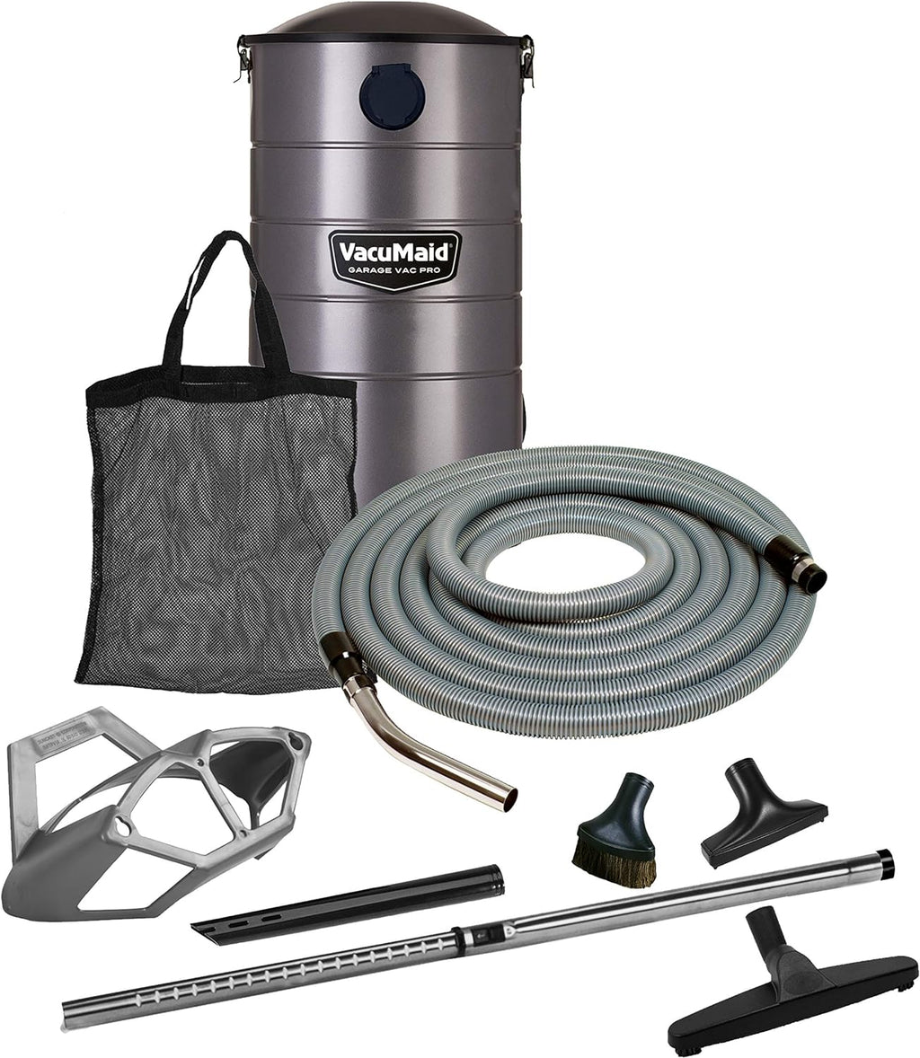 Wall Mounted Garage and Car Vacuum with 50 ft. Hose and Tools X8605