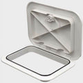 14.75 x 10.6 Inch White ABS Boat Access Hatch F29334