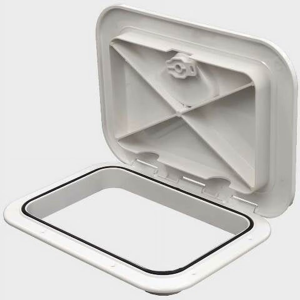 14.75 x 10.6 Inch White ABS Boat Access Hatch F29334