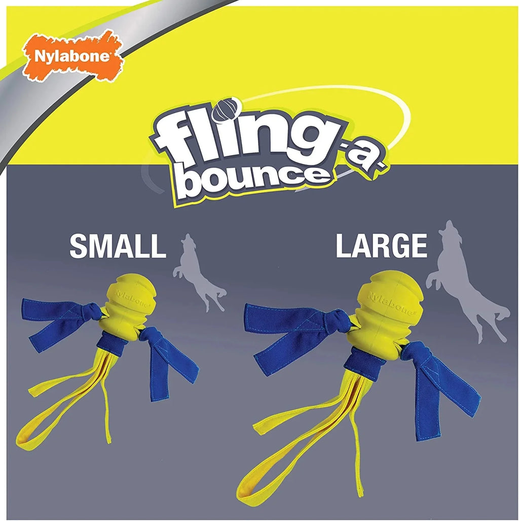Dog Fetch Toys Fling-a-Bounce Medium - 10 in. Y261694