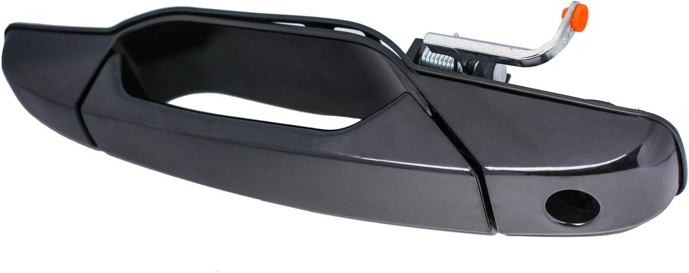 4pcs Black Exterior Door Handles F6566