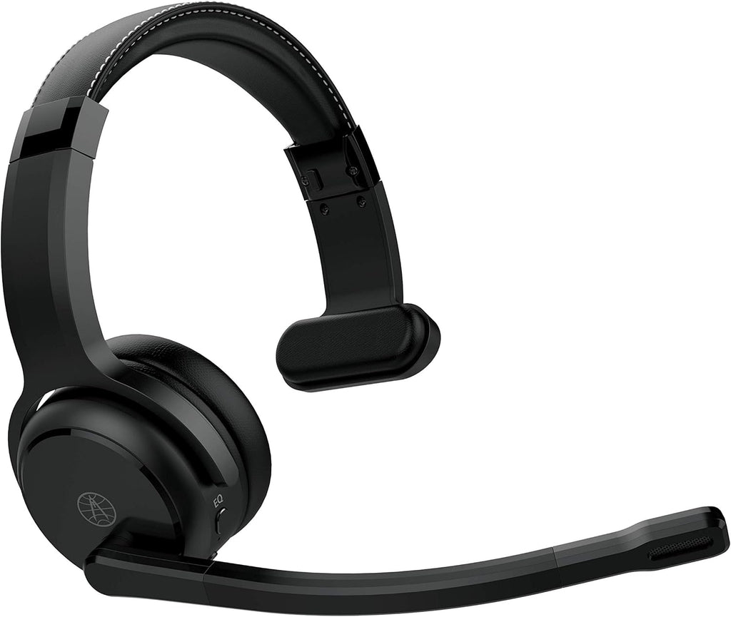 Black Wireless Headset with Noise Cancellation T2868