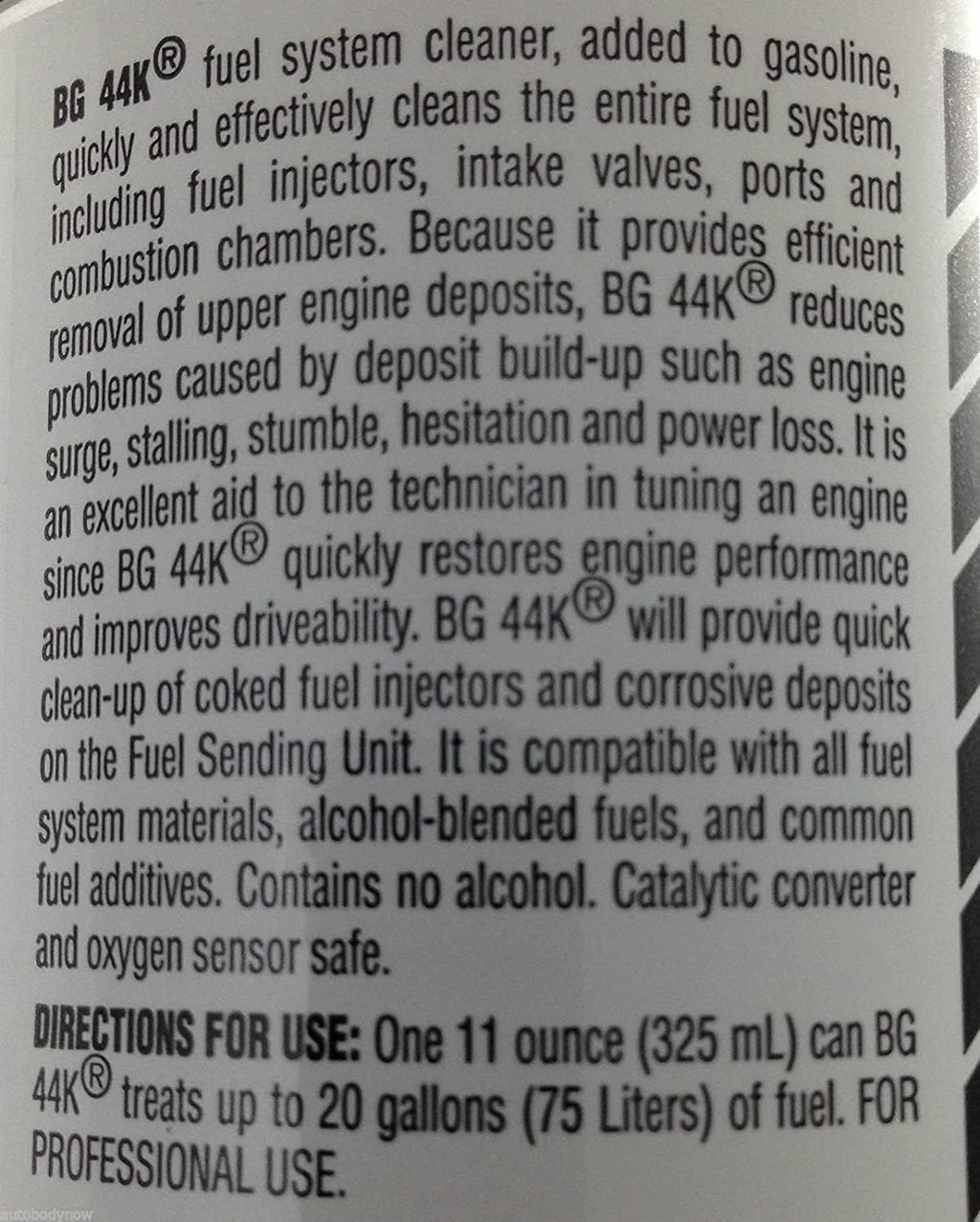 3 cans of BG 44K Platinum with Carbon Fiber Key Chain B4784