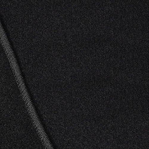 4 Pcs Black Nylon Floor Mats P309786