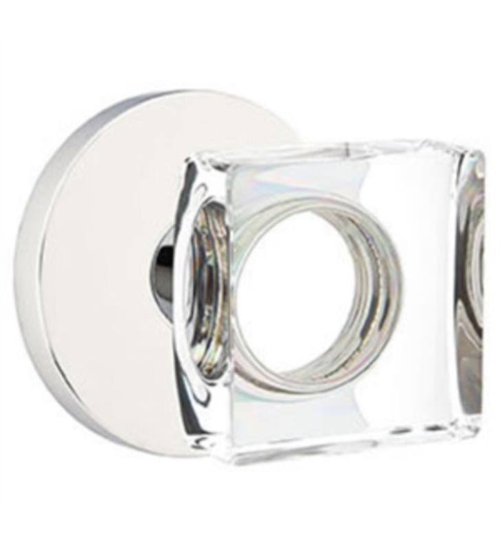 Satin Brass Privacy Set with Round Knob T41878