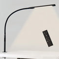 Black Swing Arm LED Desk Lamp with Remote Control R825884