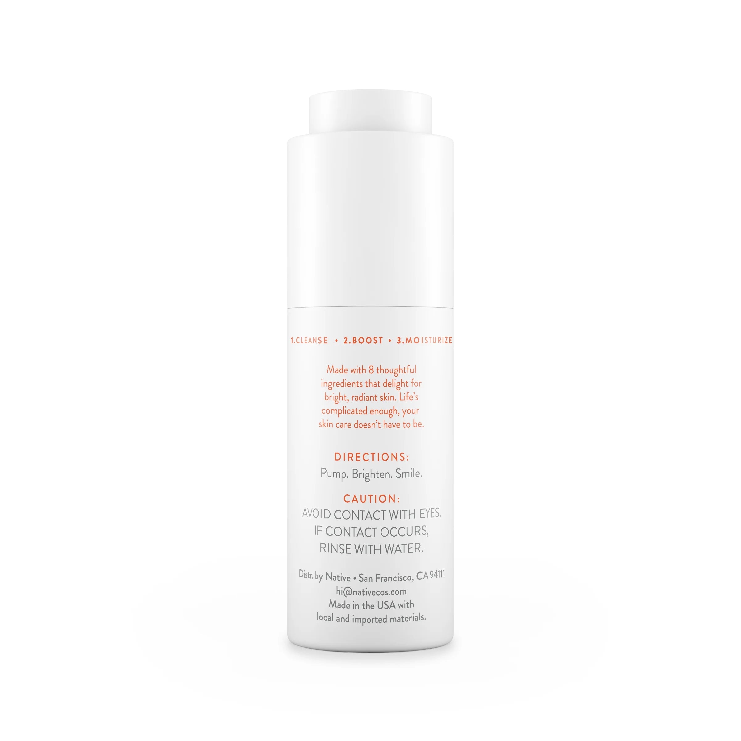 Fragrance Free Brightening Facial Serum with Vitamin C, 1 oz D83296