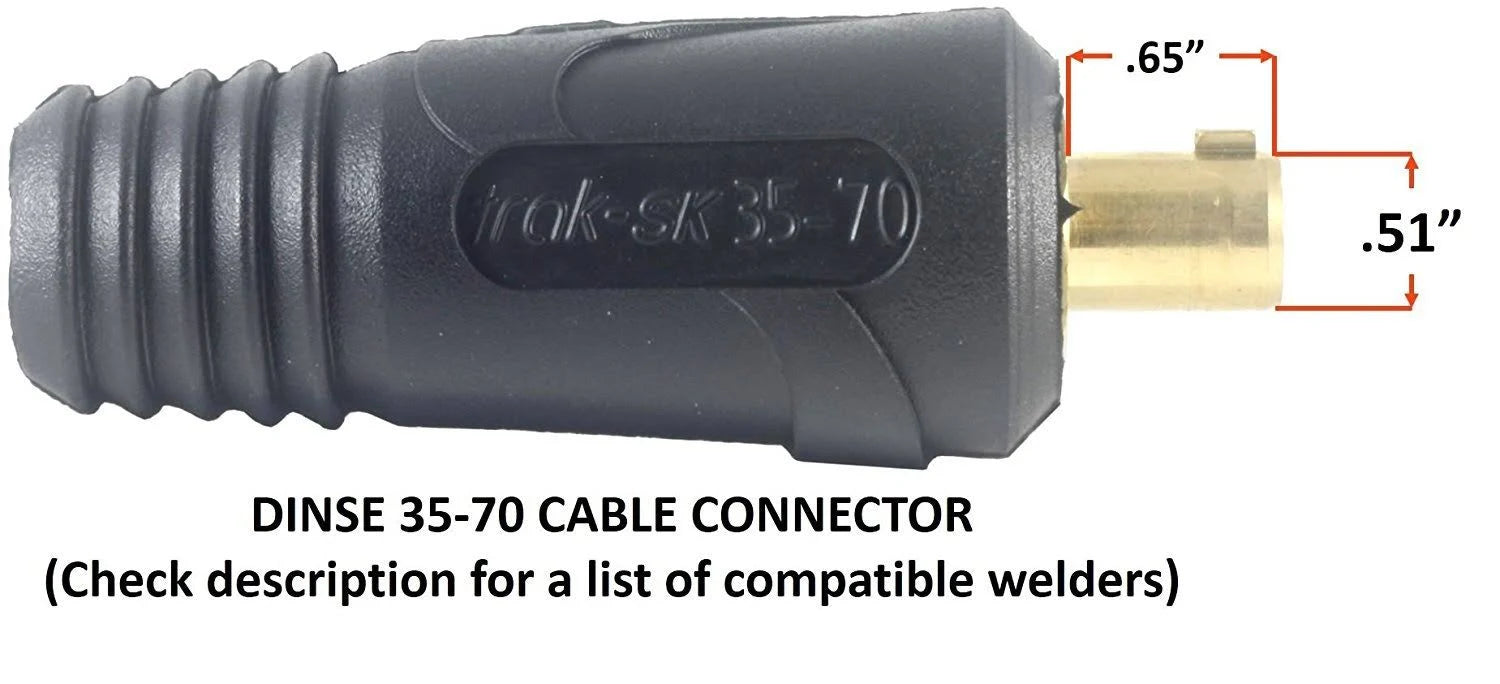 300 Amp Welding Leads Assembly Set with AWG Cable S551725