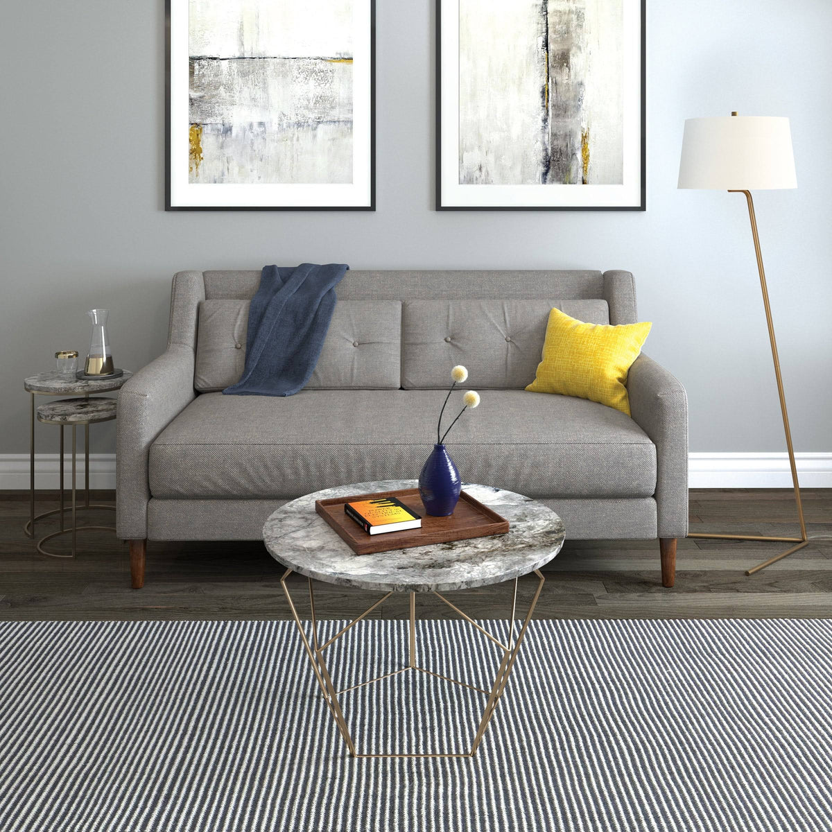 Brass Floor Lamp D655075